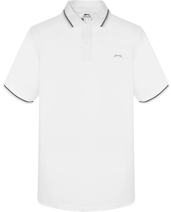Slazenger Herren Tipped Polo Shirt Polohemd Kurzarm