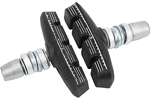 Keenso Bike V Brake Pads, 1 Pair 55mm Folding Bike Brakes Pads Bicycle V‑brake Rubber Pads with Nuts for Dahon Folding Bike Bicycles and Spare Parts Bicycles and spare parts Bicycles and spare parts