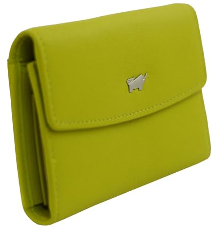 BRAUN BÜFFEL Joy Mini Zip Wallet Lemongrass