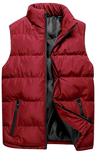 Men'S Outerwear Padded Gilets - Men'S Quilted Gilet, Men'S Sleeveless Jacket, Men'S Winter Bodywarmer, Men'S Insulated Puffer Vest, Men'S Warm Gilet, Men'S Outdoor Sleeveless Jacket