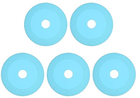 5 Piezas de Disco de Corte de Vidrio para Molinillo de ángulo, Disco de Corte de Vidrio de 4 Disco de Cuchilla de Corte de Vidrio Ultra Delgada Rueda de Cuchilla de Sierra para