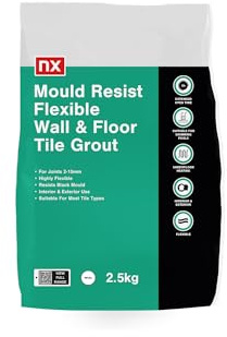 NX Mould Resist White Wall & floor tile Grout 2.5kg