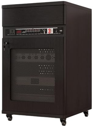Mobile Hifi Audio Video Rack 3 4 5 Livelli Mobile Componenti Stereo Rack Amplificatore Supporto Per Giradischi For Ufficio Soggiorno(Black,52 * 55 * 90cm/20 * 21 * 35in)