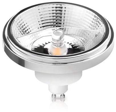 eufeifeiegds Led AR111 Light Dimmable 12W COB LED GU10 G53 Reflectorlamp QR111 ES111 Bulb 12V AC 85-265V(White 6000K)
