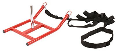 HAEST - SUPERIA Gewichtsschlitten mit verstellbarem Hüftgurt, Sportschlitten für Sprint- & Krafttraining, Trainingsschlitten für Leichtathletik, Fußball & Fitness