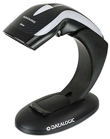 Datalogic Scanning HD3130-BK Heron HD3130 Linear Imager Bar Code Reader, 1D Scanner with Stand, Black