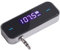 Transmisor de radio FM, techken Mini Radio de coche Audio Transmisor de radio FM para iPhone, Android teléfonos móviles, iPad, iPod, 2,4 pulgadas