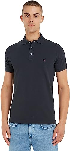 Tommy Hilfiger Herren Poloshirt Kurzarm 1985 Slim Slim Fit