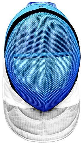 Fecht-Florett-Helm 350N Fecht-Hut Fecht-Trainingsausrüstung für Männliche Und Weibliche Fechter (Dicke : Blue(Dismantling), Size : XL)