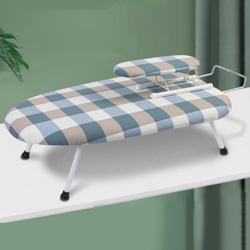 Asse Da Stiro Da Tavolo, Mini Asse Da Stiro Pieghevole Portatile - Include Copertura E Supporto Per Dormitori Universitari, Piccoli Appartamenti, Uso Da Tavolo (Color : Style E)