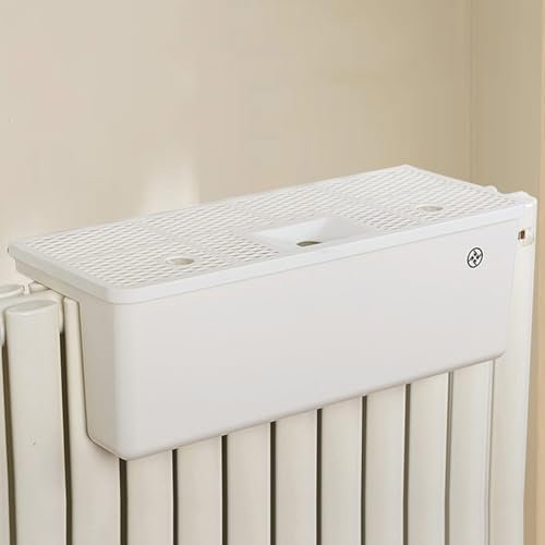 UVCMDUI Humidificador de Radiador, Humificador Evaporativo Que Utiliza el Calor del Radiador para La Oficina En Casa, Fácil de Instalar,Right Visible Water Level 48CM