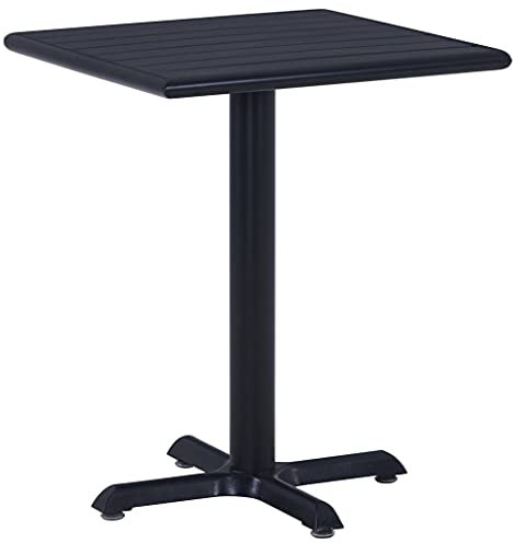 Jiangboyue-49469 Table de jardin Noir 60 x 60 x 75 cm