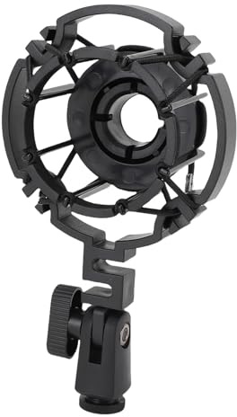 Monte Shock Microfono, Shock Mount Ragno Anti -vibrazione 25 Mm, Supporto per Supporto a Clip per C2000 C3000 C4000 C214 C314 C414
