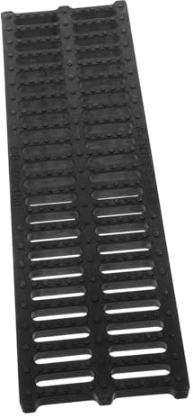 COOLHIYA Abflussgitter Kunststoff Außenbereich 150x500x20mm Kanalrost Mit Hoher Tragfähigkeit Und Schmutzabweisender Gitterstruktur Für Entwässerungsgräben Und Einfahrtabläufe