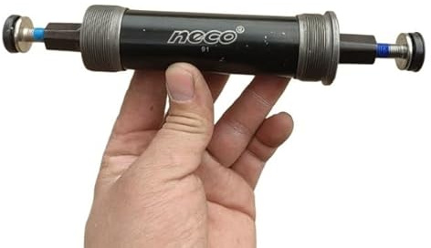 YATINGZHANG Movimento Centrale Perno Quadro Movimenti centrali for Bici da Neve Bicicletta elettrica Foro Quadrato ASSE Centrale 120mm 165mm Movimenti centrali for Bicicletta