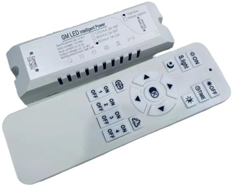 Alimentatore LED a tensione costante, ampio, senza stroboscopio, dimmerabile, azionamento bicolore parallelo a due fili(Square,4A)