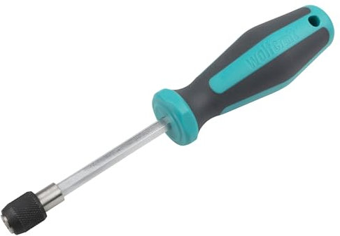 wolfcraft Avvitatore manuale con vano portainserti, lungo I 8725000 I Per viti incassate