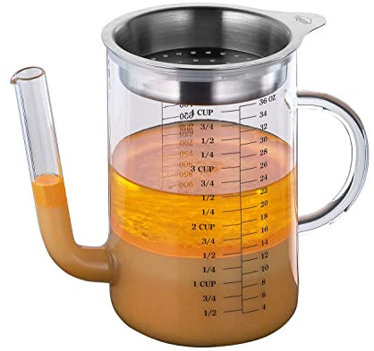 Küchenprofi Separatore di salsa di vetro/acciaio inossidabile