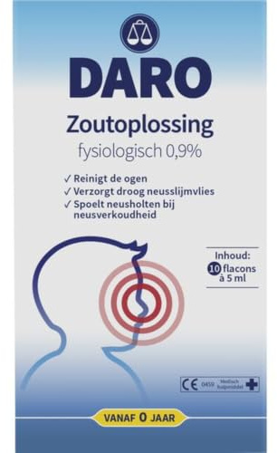 Daro Enfant Solution saline physiologique, 5ml, 10 pièces, 10 unités