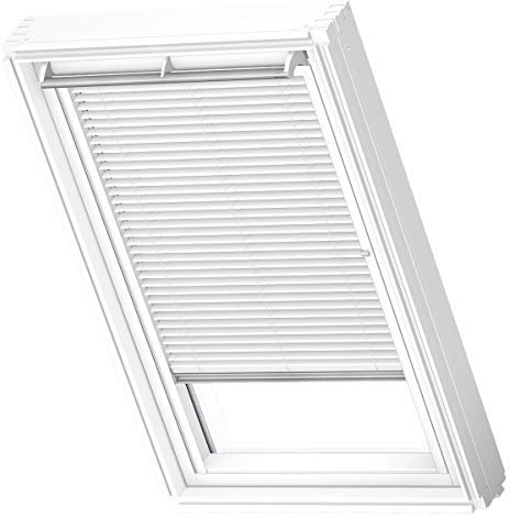 VELUX Original Jalousie (PAL), Weiße Seitenschienen, U04, 804, 7, U34, UK34, 834, UK35, Uni Weiß/PAL U04 7001SWL