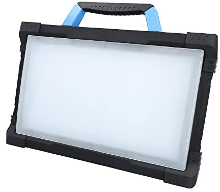 BTEC Worker LED Arbeitsleuchte 80 Watt Mit Steckdose - Baustrahler, Arbeitslampe, Bauleuchte, Werkstattlampe, Baustellenlampe