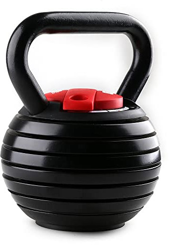 LTLCLZ Gewicht Einstellbare Kettlebell Set Fitness Wettbewerbsfähiges Kommerzielles Gusseisenes Kettlebell Für Home Fitric Fitness Kern Krafttraining,40lb