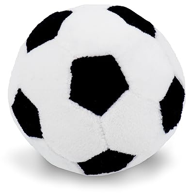 June Garden 3 My First Soccer Ball - Plush Baby Rattle Toy - Safe Soft Sports Toy for Infants Boys and Girls
