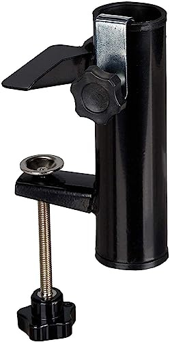 Sonnenschirmhalter Balkongeländer Einstellbar, Sonnenschirmhalter Für Rechteckige Geländer, Terrassenschirm-Klemme, Feste Clip Halterung Schirmständer Balkon Schirmhalter, Tischklammer die Terrasse
