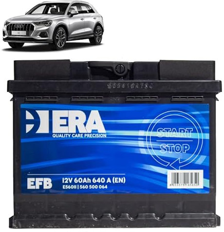 Batteria 60Ah EFB per Audi Q3 40 TDI gasolio 2018+