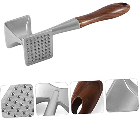 GETSTREE Libras de Carne, Martillo for ablandar Carne, mazo, picadora de Pollo, Martillo for ablandar Carne Pesada, Hilo for Carne, batidor de Carne, 1 Uds.