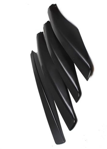 DZSYINGLONGSM Dachgepäckträger & -Boxen Für Lexus Für Rx350 Für Rx400h Für Rx330 2003-2009 Schwarzes Abs Dachgepäckträger Schienen Endschutzabdeckungsschale Ersetzen Sie 4-TLG Auto Dachträger