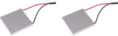 2pcs 227℃ High Temperature Graphite Power Generation Sheet, Fireplace Fan Generator Sheet