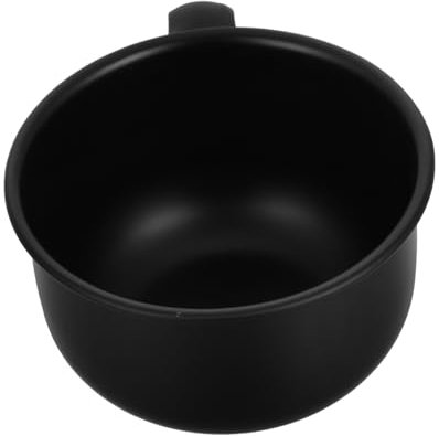 EXAOMBLE Shaving Soap Bowl with Ergonomic Handle Shaving Soap Mug Lightweight Convenient Grooming Accessory for Men Easy to