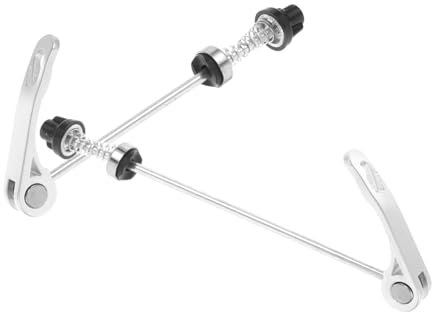 MOBUTOFU 2pcs Bicycle Wheel Hub Skewers of Quick Release Lever for and Road Bikes Robust Locking Mechanism