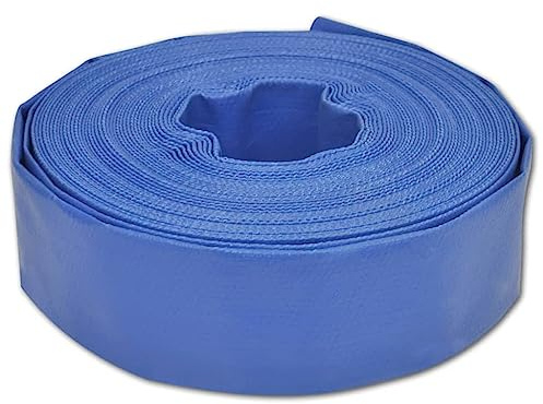 Tuyau de Refoulement Plat, Tuyau d'arrosage 25 m 3 PVC
