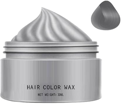 Cera de Coloración Temporal para Cabello,Cera de Coloración Capilar 30ml | Barro de Tinte Lavable para Peinado de Jóvenes Adultos Fiestas Carnaval Halloween