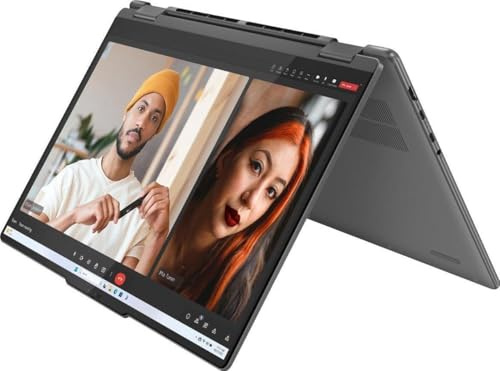 Lenovo Yoga 2 in 1 16 2K Touchscreen Laptop | Intel Core Ultra 7 155U | Intel HD Graphics | Backlit | Fingerprint | 16GB RAM DDR5 | 1024GB SSD | Windows 11 Pro | Bundle with Office 2021