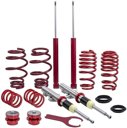 Ammortizzatori Sospensione Pneumatica Per SEAT CORDOBA (6L2) 2002 2003 2004 2005-2009 Notchback 9N Abbassamento Coilover Sospensione Ammortizzatore Coilover Molla Sospensione Montanti