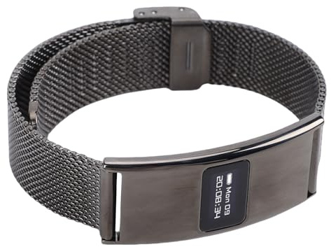 YUEHISY Intelligentes Armband, Fitness-Tracker mit über 10 Sportmodi und Schlafüberwachung, IP68-Aktivitäts-Tracker, Schlankes Design (Black)