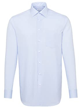 Seidensticker men's business shirt - regular fit - non-iron - Kent collar - long sleeve - 100% cotton