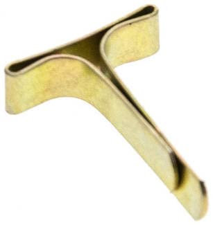 Musterbeutelklammern mit Flachkopf, 1000er Pack Menge:1000er Pack