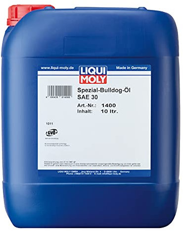 LIQUI MOLY Spezial Bulldog-Öl SAE 30 | 10 L | Traktorenöl | Art.-Nr.: 1400