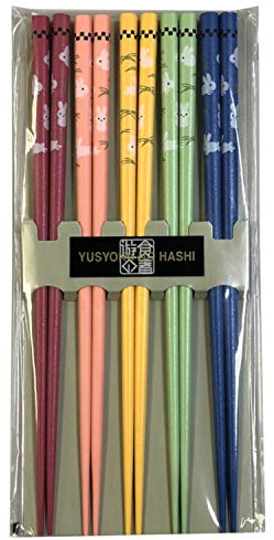 Guest dry lacquer chopsticks hare 5P (japan import)