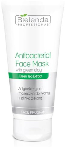 Bielenda Professional Antibacterial face mask with green clay - Antibakterielle Maske mit grüner Tonerde, 150 g