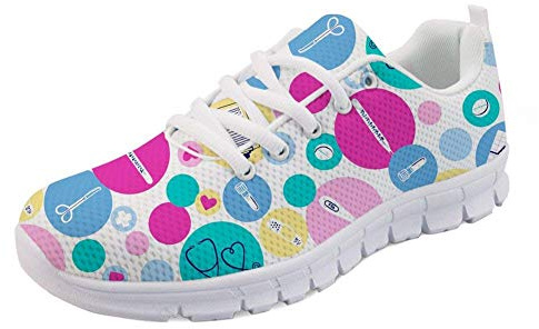 Showudesigns - Zapatillas deportivas de moda para mujer y niña, diseño de animales, para correr, 37 EU