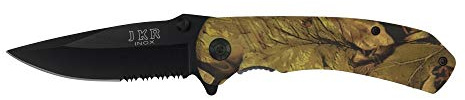 joker - JKR0430 Coltello Pieghevole | Coltellino Tascabile di Sopravvivenza all'Aria Aperta | Coltello Soccorso Portabile Caccia Campeggio edc 200mm | PTM-it.