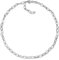 Materia Collier Silber 925 Damen Kette - 45cm Ankerkette 5mm breit CO-43-Silber