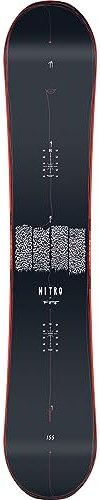 Nitro Tabla de Snowboard para Hombre T1 x FFF BRD '24, Tabla de Estilo Libre, Twin, CAM-out Camber, Park, Artista: Fabian Fuchs FFF