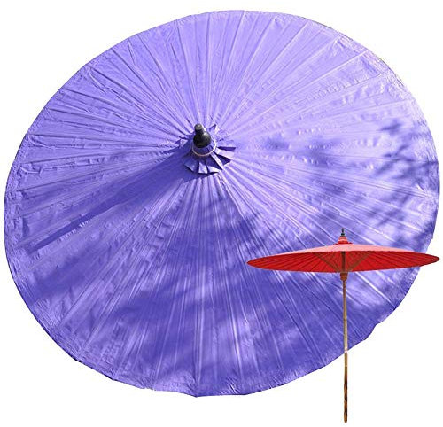 NOALED Parasol 2M Bambou Jardin, Anti-Ultraviolet, Parapluie de Patio Imperméable, Plage Extérieure