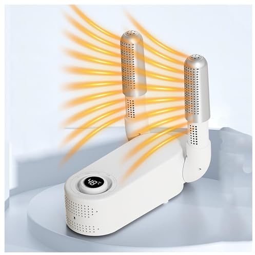 Boot Warmers/Dryer, Boots Dryer with Heat Fan Portable Folding Design and Timer, Electric Boot Dryer Boot Dryer with Fan for Shoes,Gloves,Hats,Socks